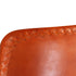 Swen Studio -  Dining Chairs 6 pcs Brown Real Leather